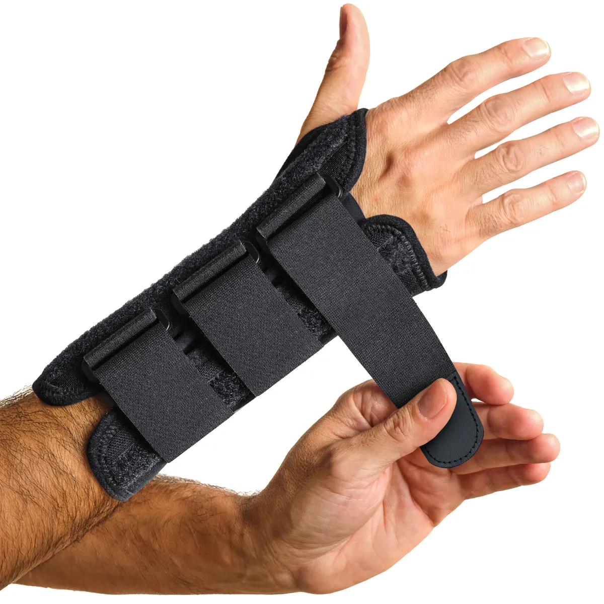 OrthoMD Wrist Brace — adjustable support with three straps
