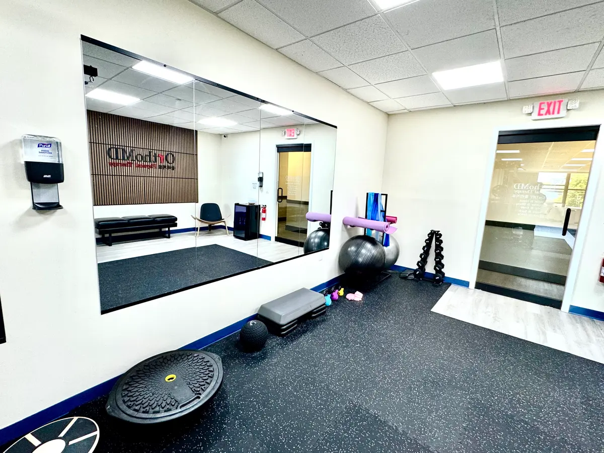 Exercise Area with Mirror